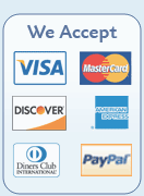 ShopTvParts Accepts Major Credit Cards